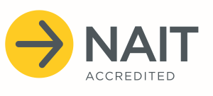 NAIT Accredited logo