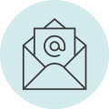 email updates icon