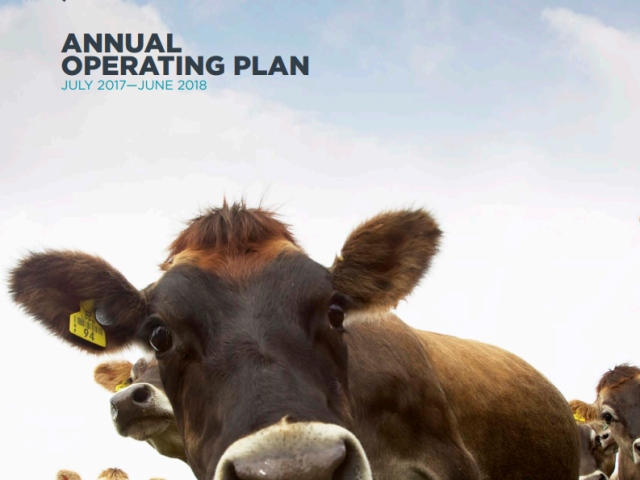 Annual Operating Plan 2017-2018 cover photo