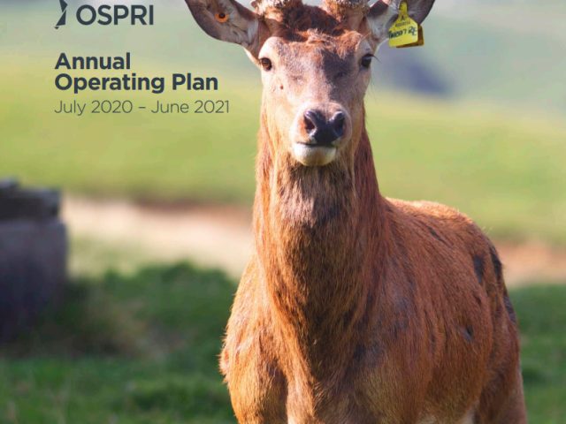 Annual Operating Plan 2020-2021 cover photo