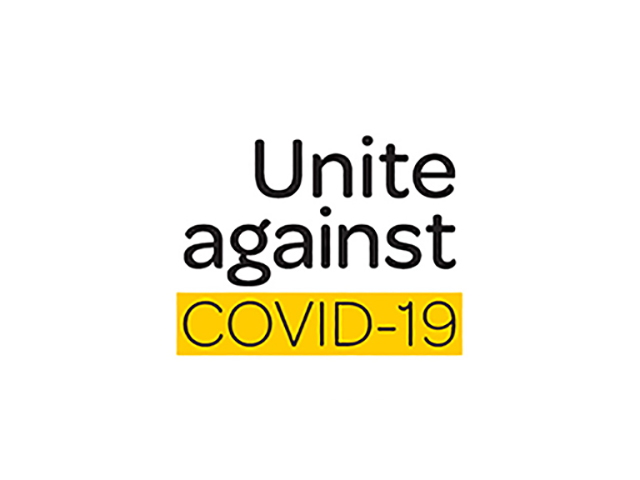 Unite against Covid-19 logo