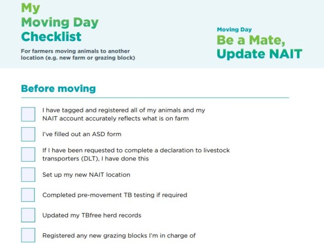 Moving day checklist teaser image