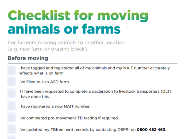 Moving day checklist teaser image